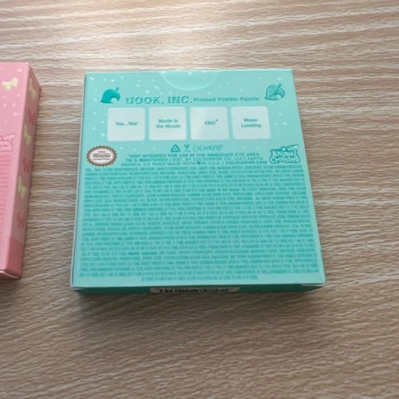 Animal Crossing New Horizon Eye Shadow Palette Colourpop 2 SET Nintendo - Picture 5 of 5